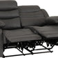Roma 3+2 Recliner Suite - Grey Faux Leather