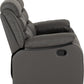 Roma 3+2 Recliner Suite - GREY PU