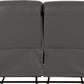 Roma 3+2 Recliner Suite - Grey Faux Leather