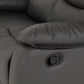 Roma 3+2 Recliner Suite - Grey Faux Leather
