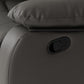 Roma 3+2 Recliner Suite - Grey Faux Leather