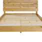 Ronan 4'6" Bed - Waxed Pine