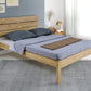 Ronan 4'6" Bed - Waxed Pine