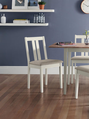 Set Of 2 Rufford Ivory Chairs