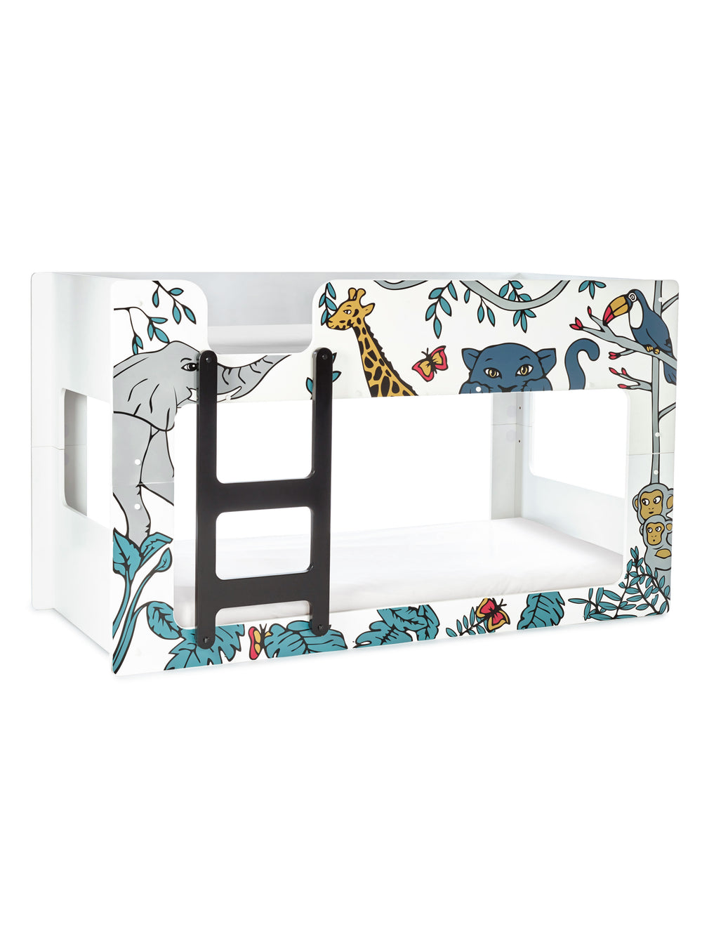Safari 90cm Single Animal Print Bunk Bed