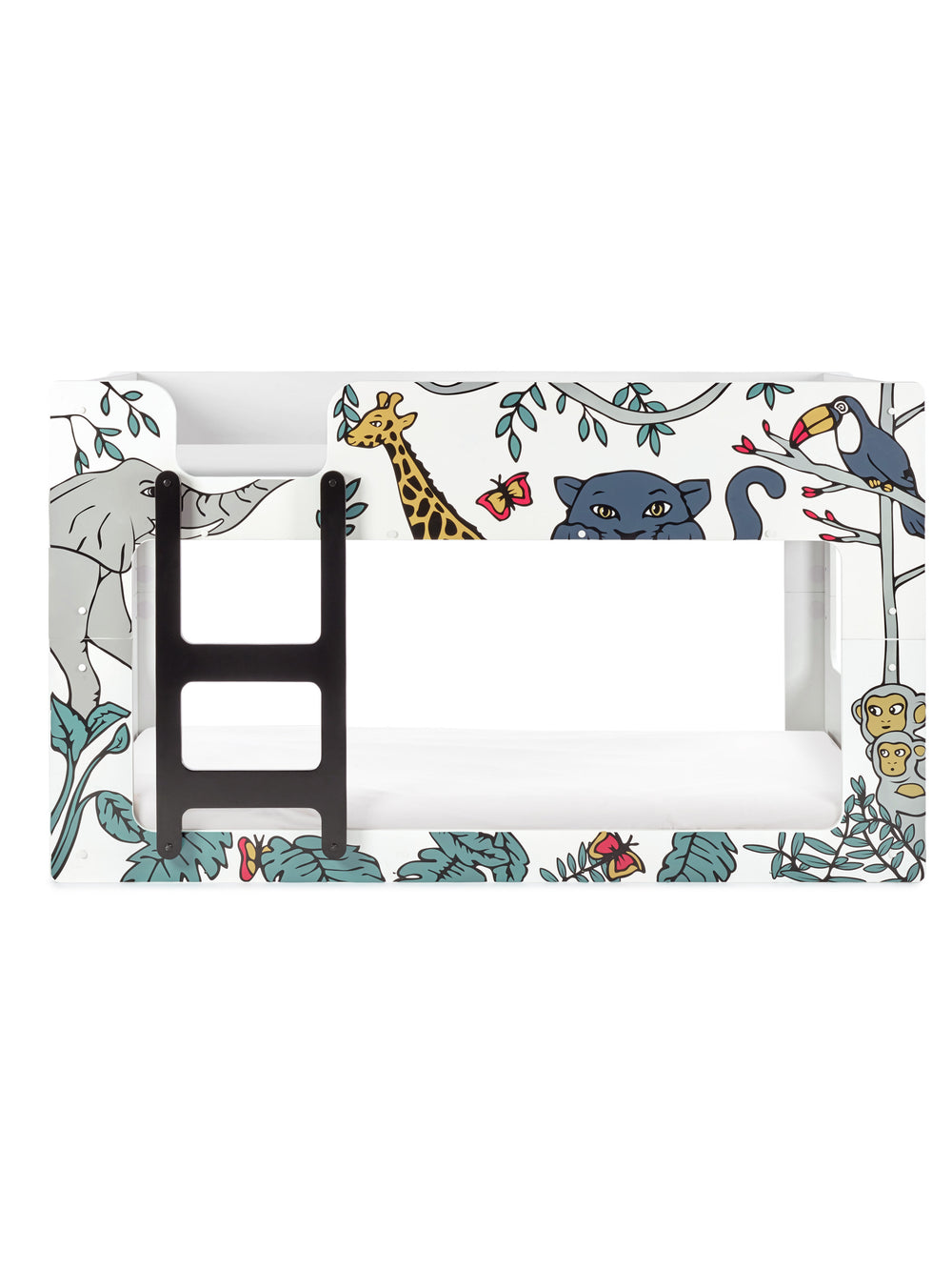 Safari 90cm Single Animal Print Bunk Bed