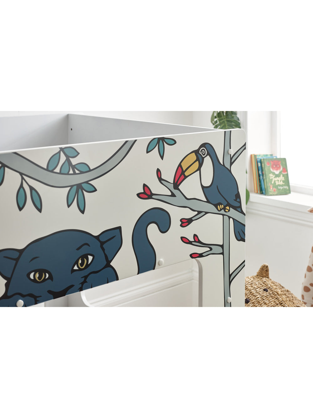 Safari 90cm Single Animal Print Bunk Bed