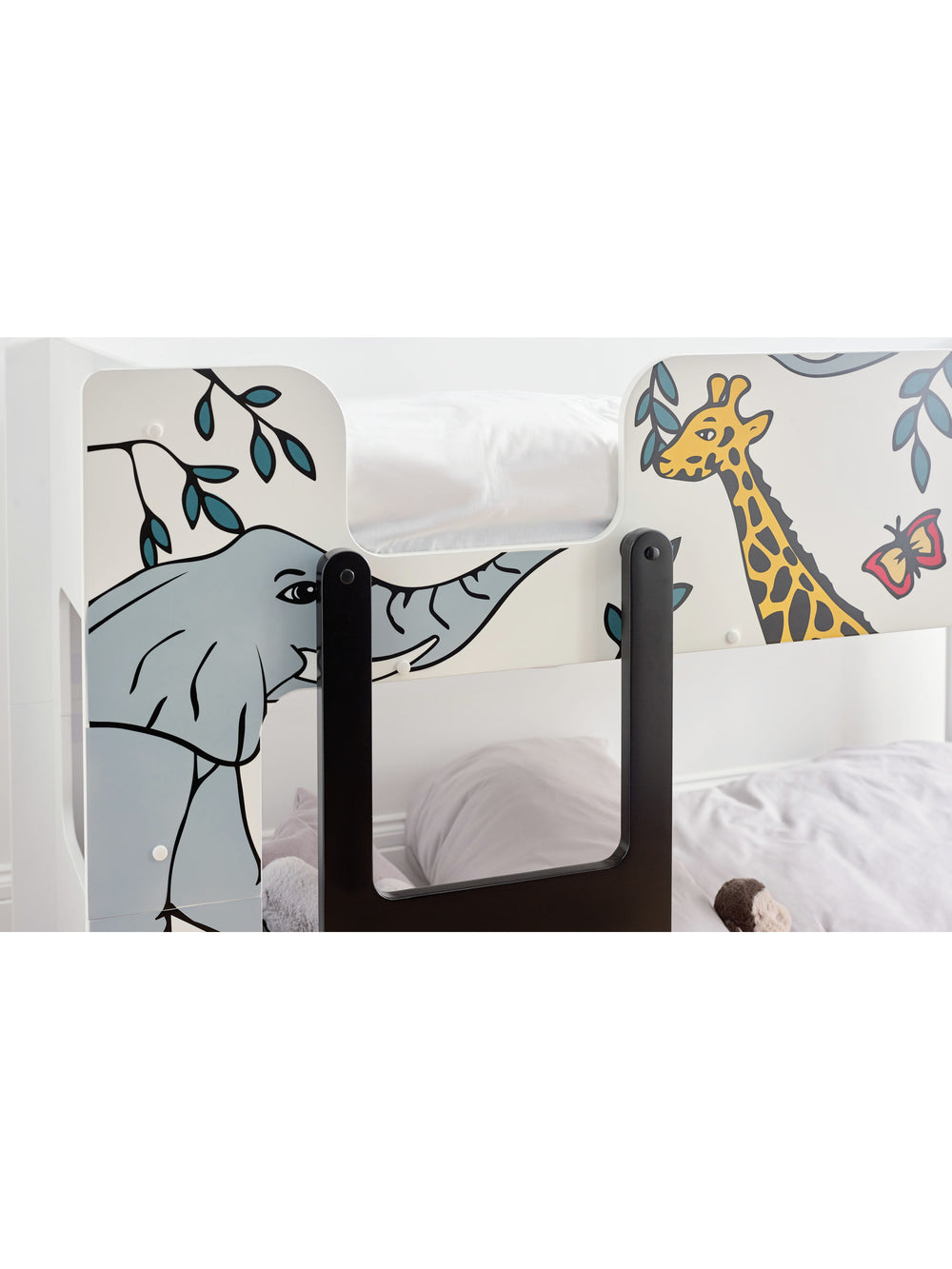 Safari 90cm Single Animal Print Bunk Bed