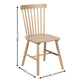 Set of 2 Sakura Oak Dining Chairs