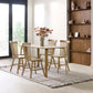 Set of 2 Sakura Oak Dining Chairs