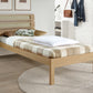 Santana 3' Bed - LIGHT OAK/RATTAN EFFECT