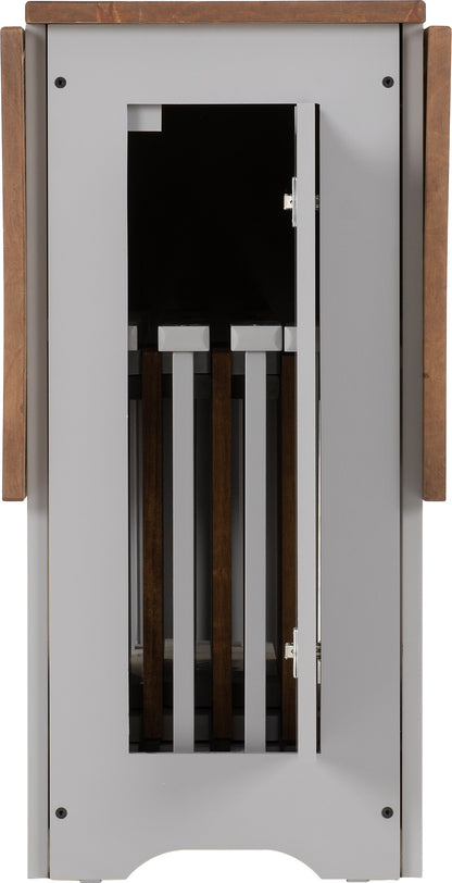 Santos Butterfly Dining Set - GREY SLATE/DISTRESSED WAXED PINE