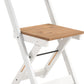 Santos Butterfly Dining Set - White/Distressed Waxed Pine