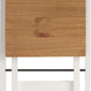 Santos Butterfly Dining Set - White/Distressed Waxed Pine