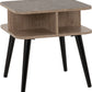 Saxton Side Table - Mid Oak Effect/Grey
