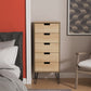 Shanghai 6 Drawer TV Unit Legs