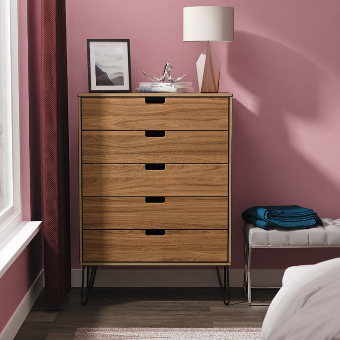Shanghai 6 Drawer TV Unit Legs