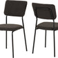 Sheldon Chair (Box of 4) - Grey Boucle Fabric