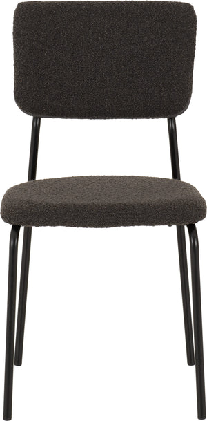 Sheldon Chair (Box of 4) - GREY BOUCLE FABRIC