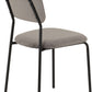 Sheldon Chair (Box of 4) - GREY VELVET FABRIC