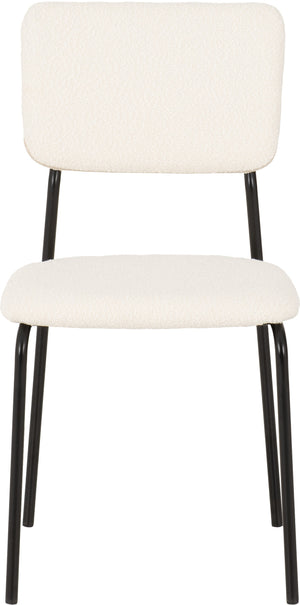 Sheldon Chair (Box of 4) - IVORY BOUCLE FABRIC