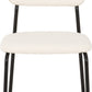 Sheldon Chair (Box of 4) - Ivory Boucle Fabric