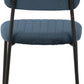 Sheldon Chair (Box of 4) - Navy Blue Velvet Fabric