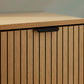 Sia Oak Effect 2 Door Shoe Storage Cabinet