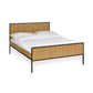 Sia Oak Effect 135cm Double Bed Frame