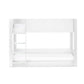Solomon 90cm Single White Bunk Bed