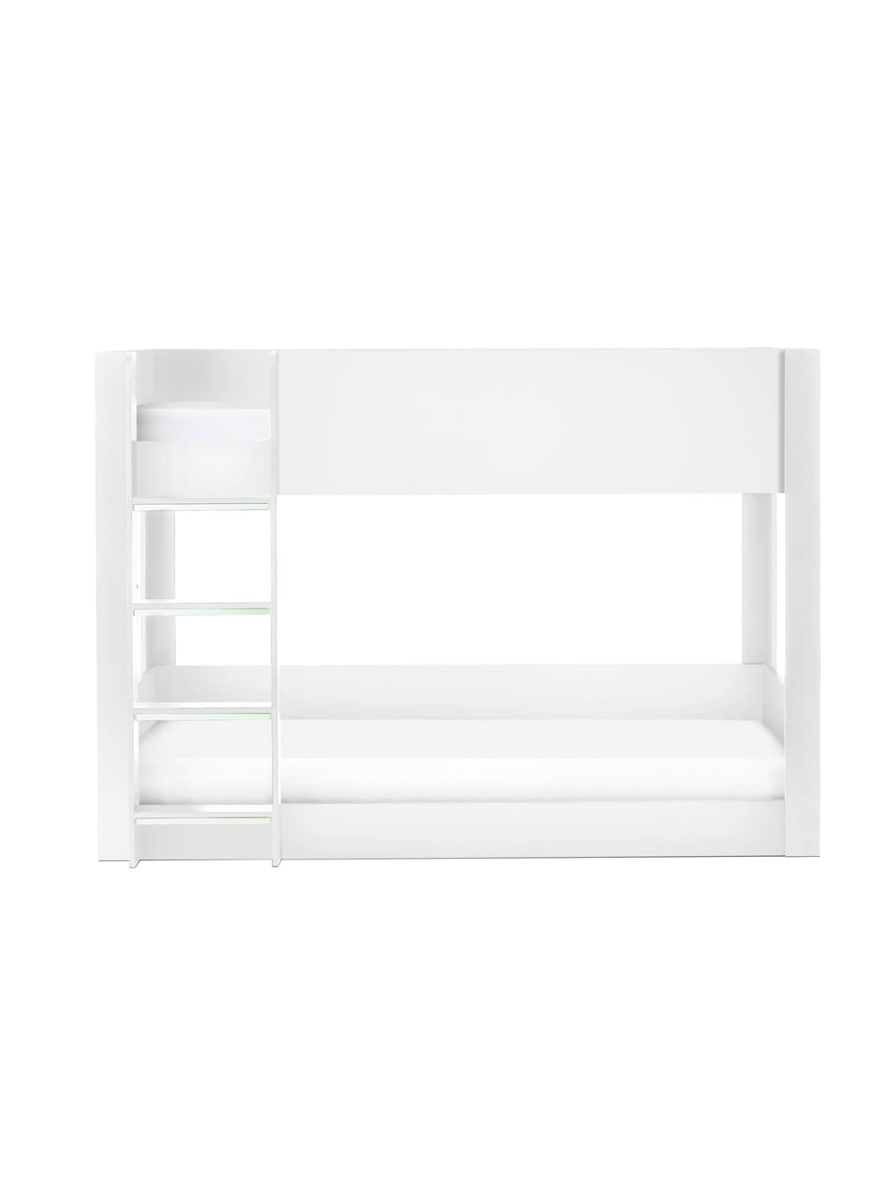 Solomon 90cm Single White Bunk Bed