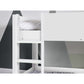 Solomon 90cm Single White Bunk Bed