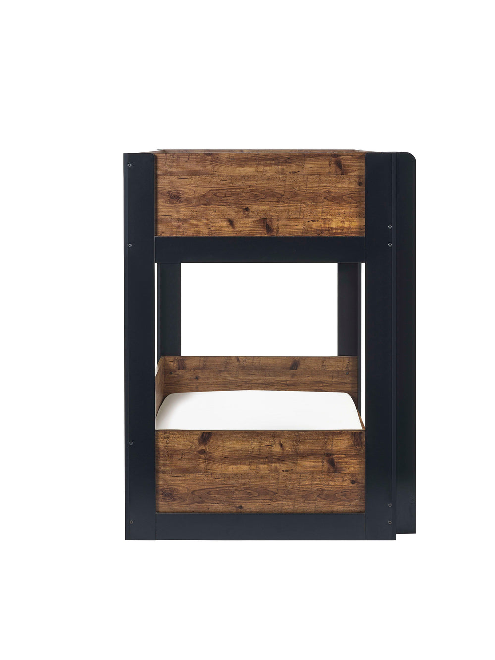Solomon 90cm Single Rustic Wood Effect Bunk Bed
