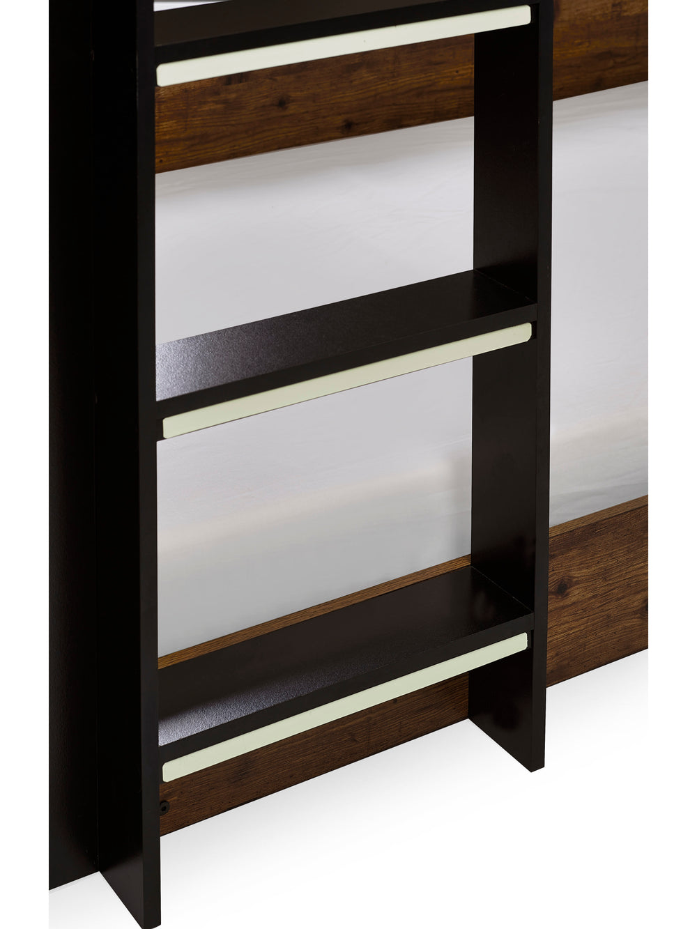 Solomon 90cm Single Rustic Wood Effect Bunk Bed