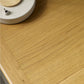 Somerset Truffle Grey and Oak Compact 3 Drawer Bedside Table