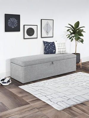 Sorrento Blanket Box Light Grey