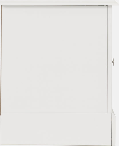 Stratford 2 Door TV Unit - WHITE