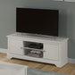 Stratford 2 Door TV Unit - WHITE