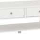 Stratford 2 Drawer Coffee Table - White