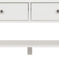 Stratford 2 Drawer Coffee Table - White