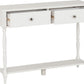 Stratford 2 Drawer Console Table - White