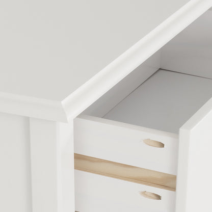 Stratford 2 Drawer Console Table - WHITE