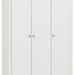 Stratford 3 Door Wardrobe - WHITE