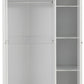 Stratford 3 Door Wardrobe - White