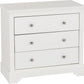 Stratford 3 Drawer Chest - WHITE