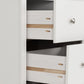 Stratford 3+2 Drawer Chest - White
