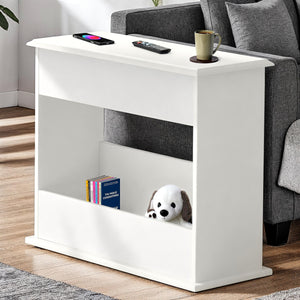 Stratford Sofa End Table - WHITE