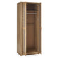 Sydney Rattan Print 2 Door Wardrobe - Oak Effect