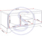 Stratford 2 Door TV Unit - White