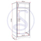 Stratford 2 Door Wardrobe - White